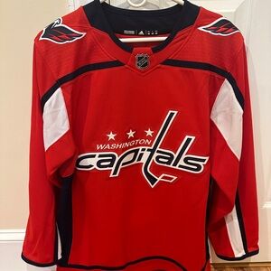 Officially Licensed Washington Capitals Red Home Jersey size 46 preowned